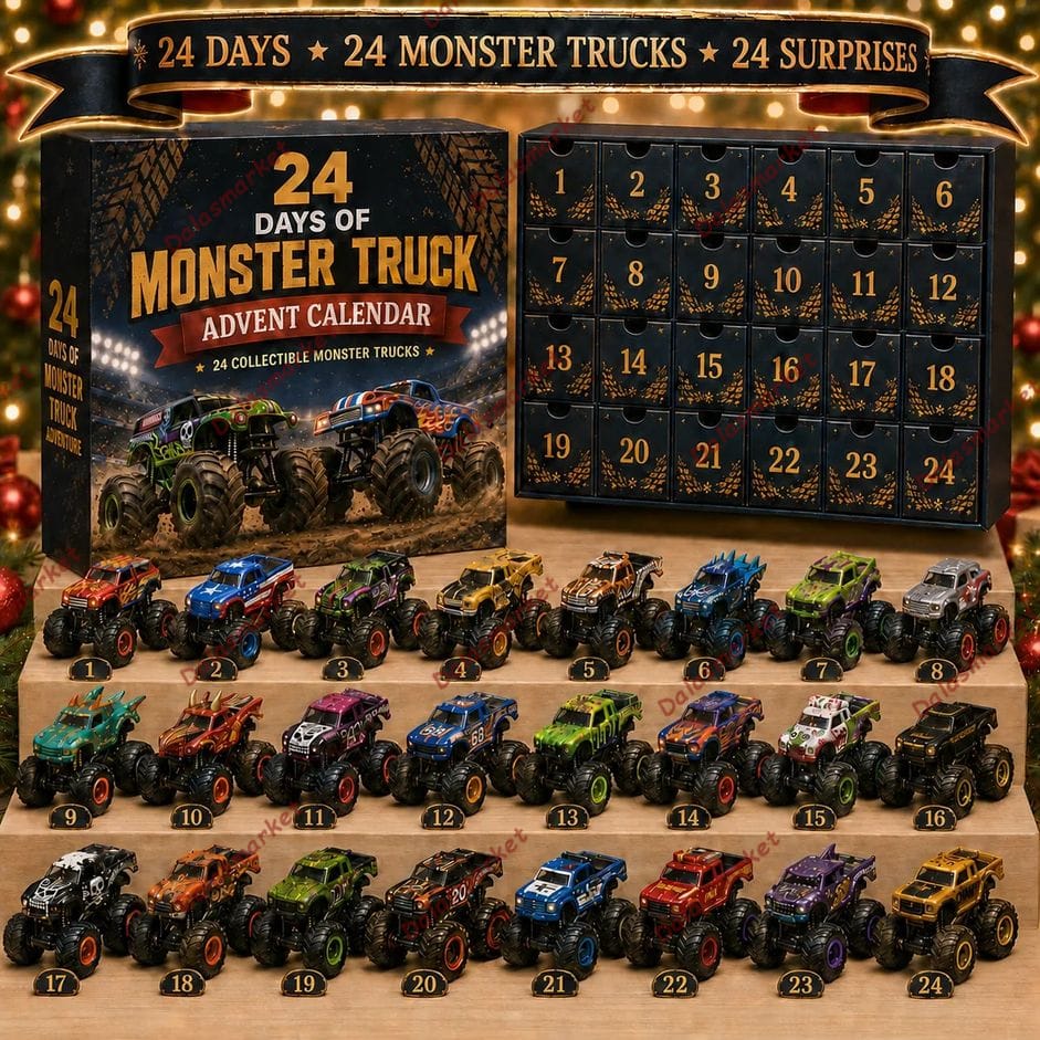24 Days of Monster Trucks Advent Calendar 2026