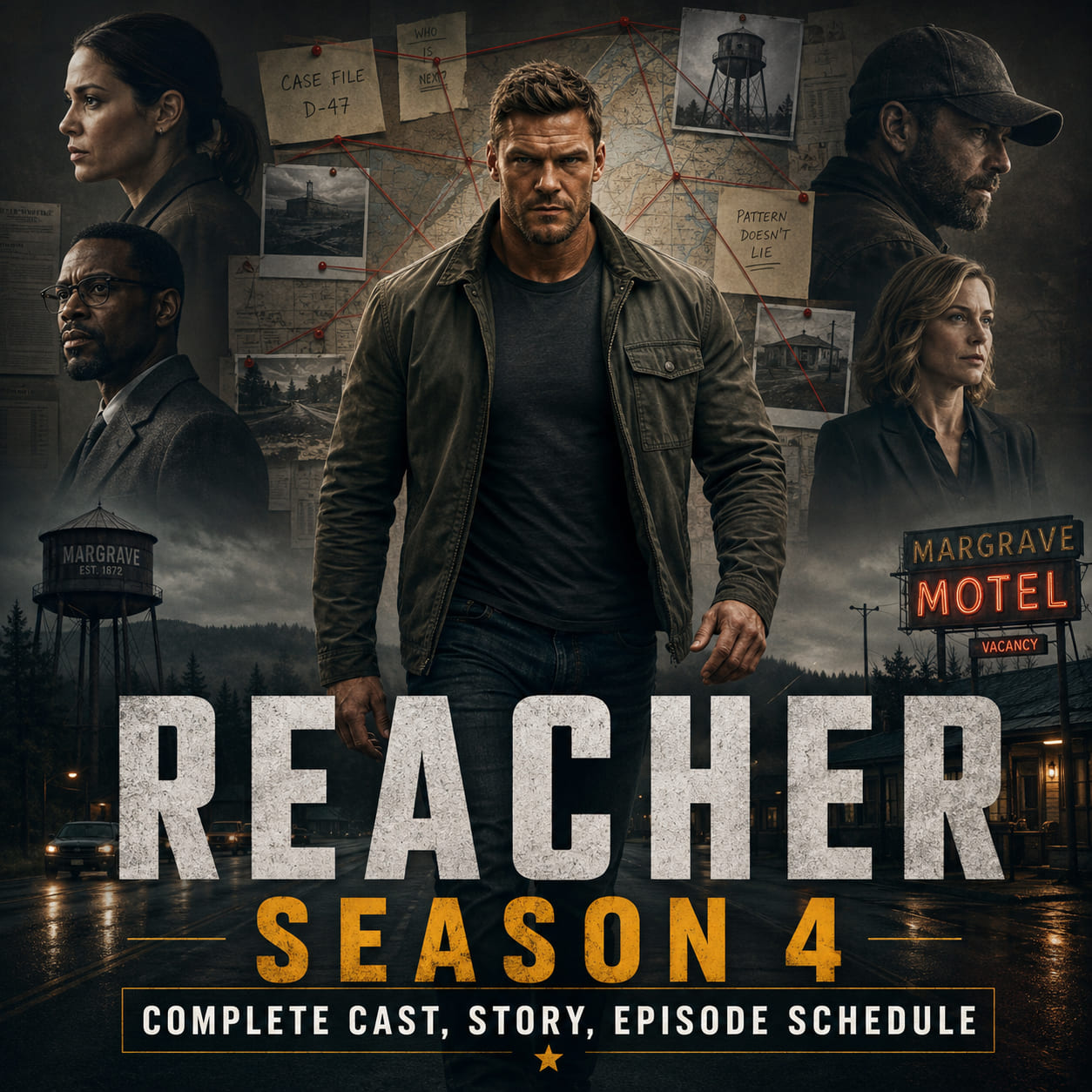 Reacher Season 4 Complete Cast, Story, Episode Schedule and What’s Next