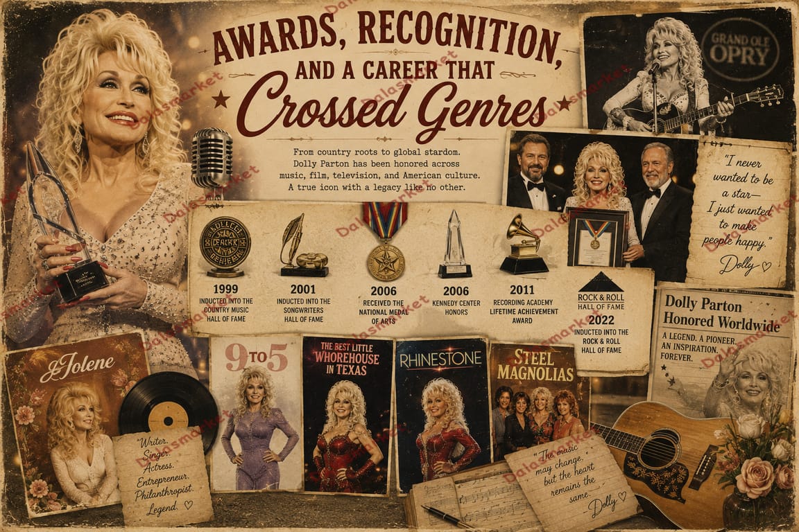 Awards, Recognition, and a Career That Crossed Genres