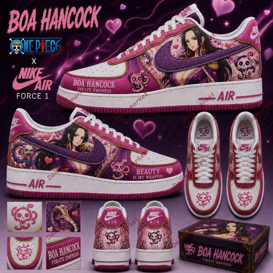 Boa Hancock One Piece Air Force 1 Sneaker