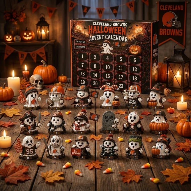 Cleveland Browns Halloween Advent Calendar 2026 2