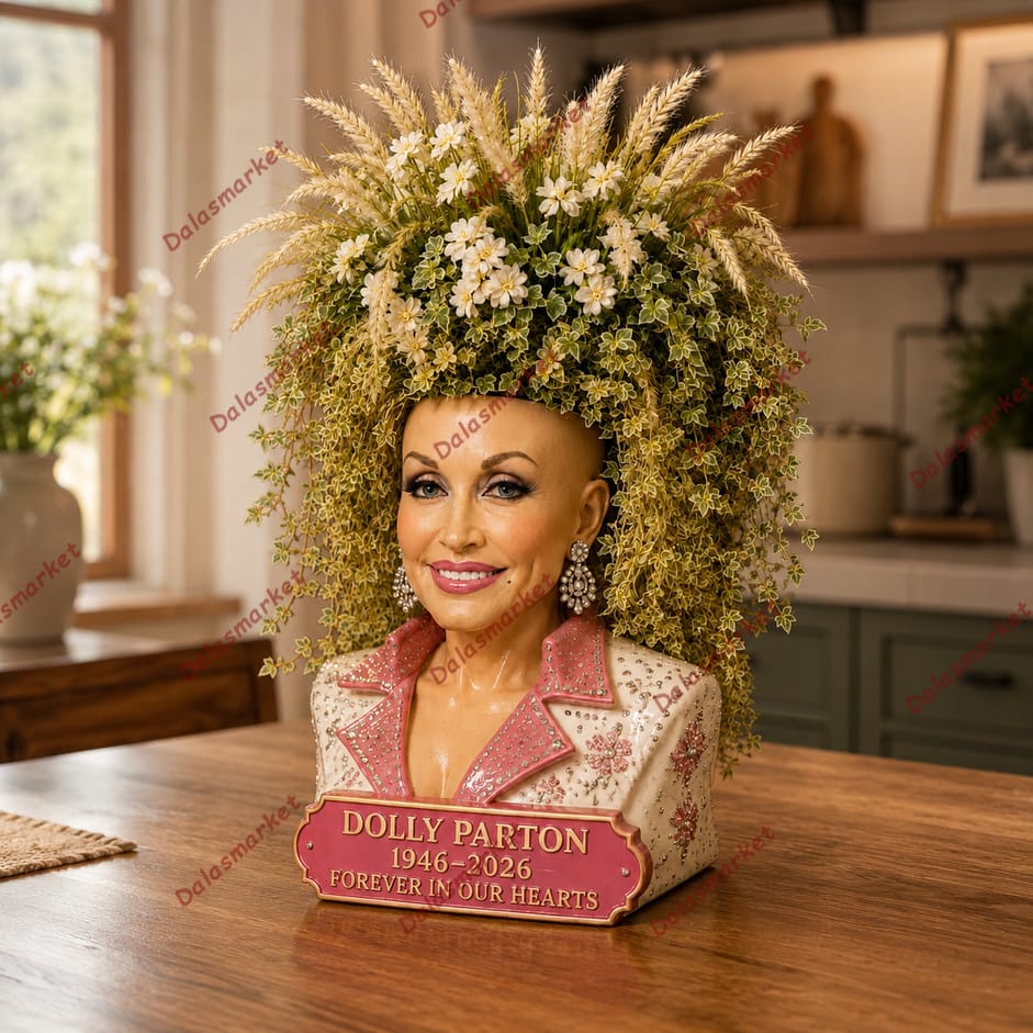 Dolly Parton 1946-2026 Forever In Our Hearts Flower Pot 2