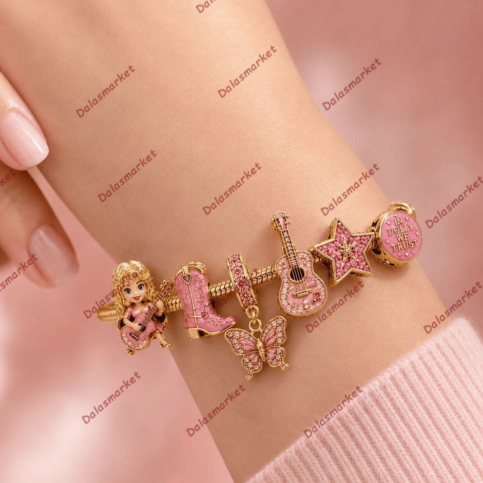 Dolly Parton Pandora Charm Tribute Bracelet 2