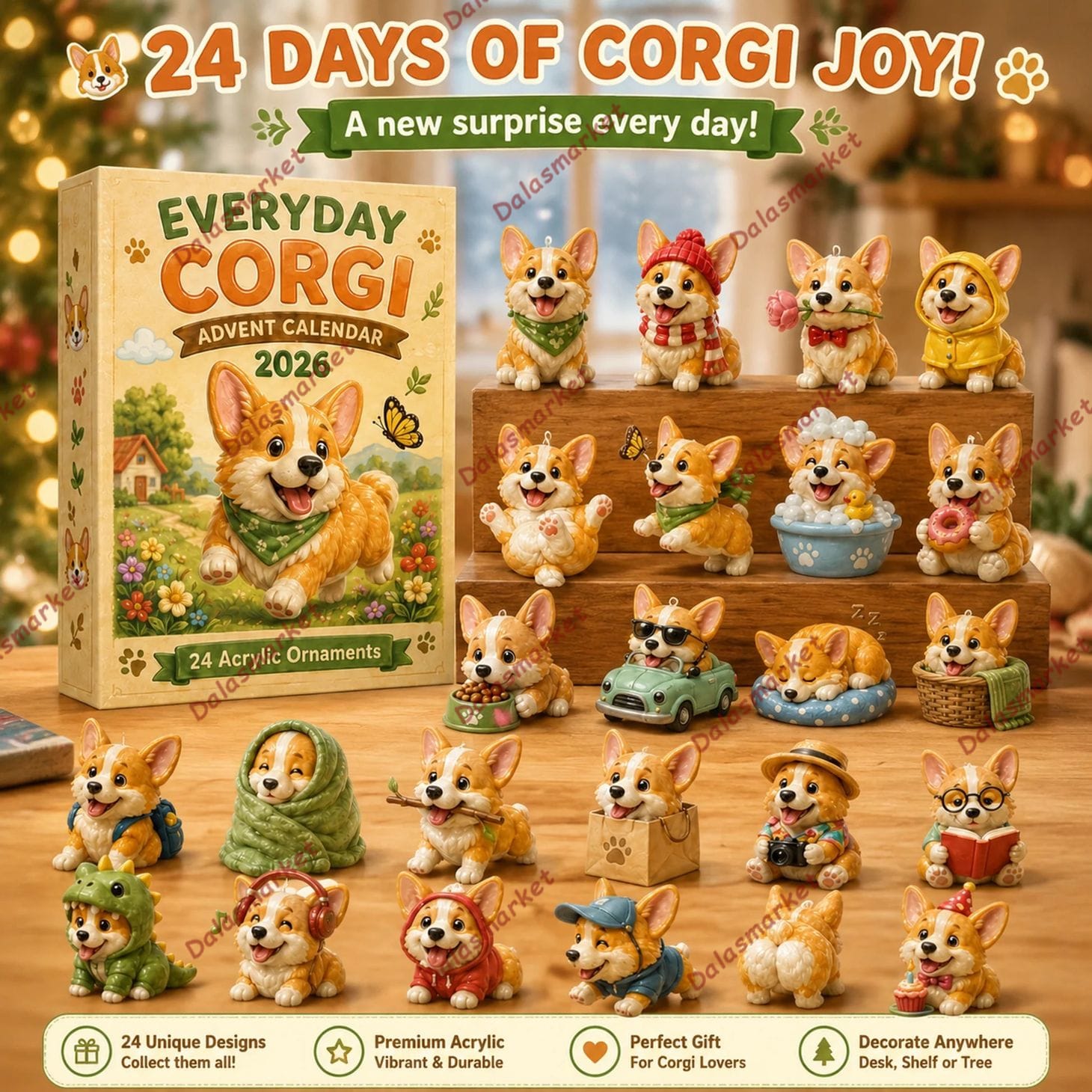 Everyday Corgi Advent Calendar 2026 2
