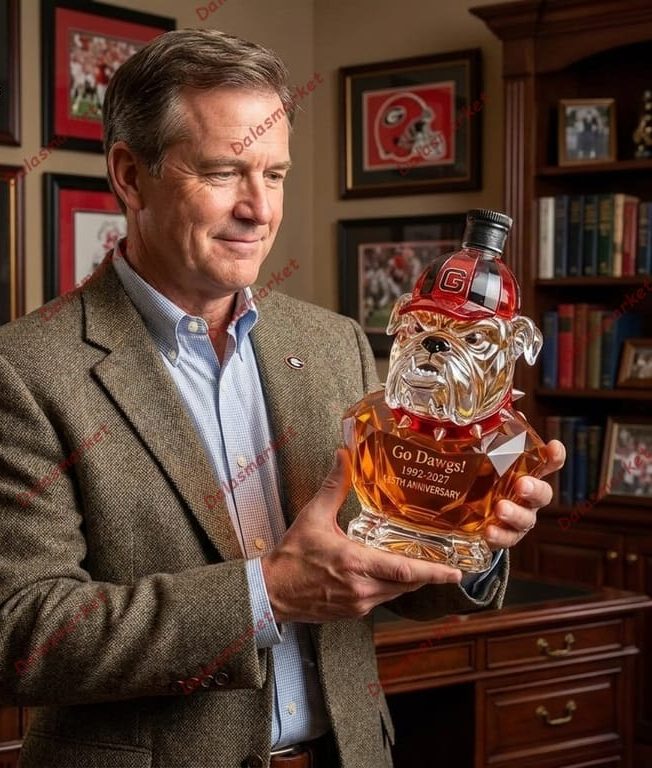 Georgia Bulldogs 135Th Anniversary Whiskey Bottle 2