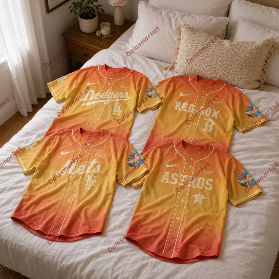 MLB x Karol G ”VIAJANDO POR EL MUNDO TROPITOUR” Baseball Jersey