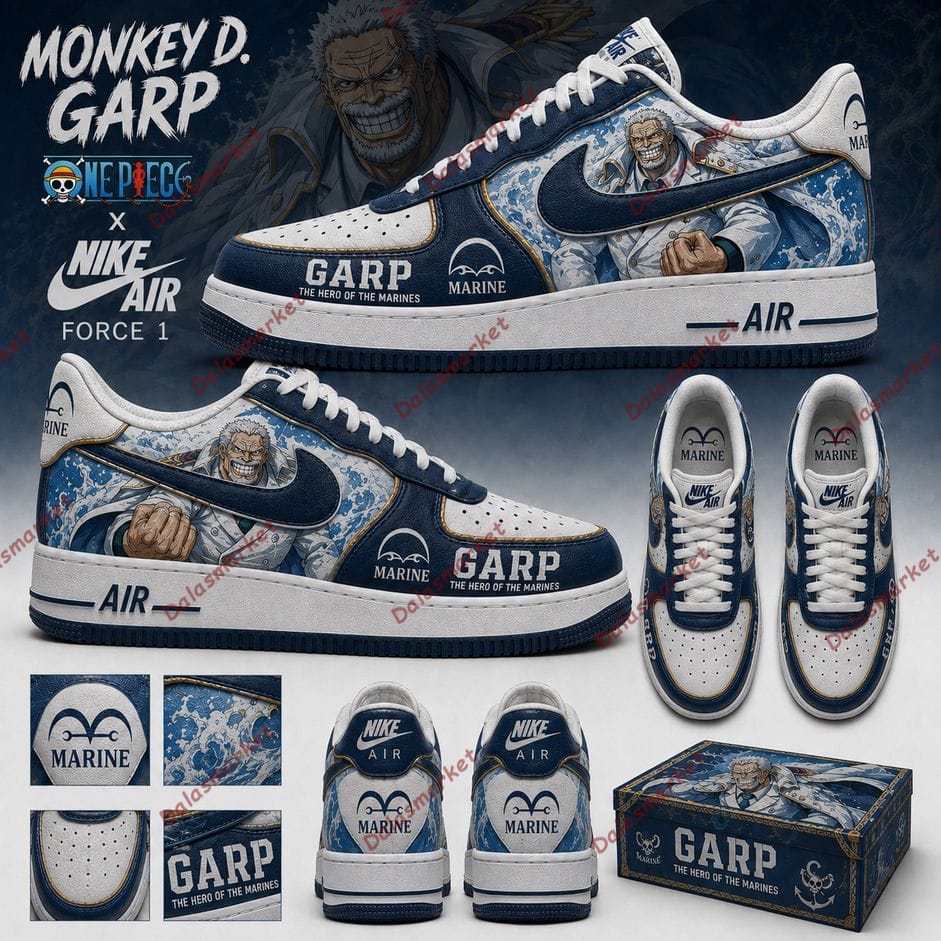 Monkey D. Garp One Piece Air Force 1 Sneaker