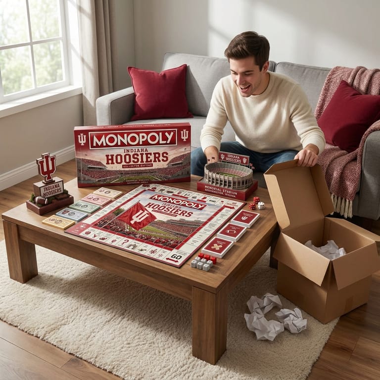 Monopoly Indiana Hoosiers Collector Edition Board Game 3