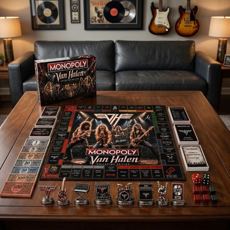 Monopoly Van Halen Rock Band Board Game 2