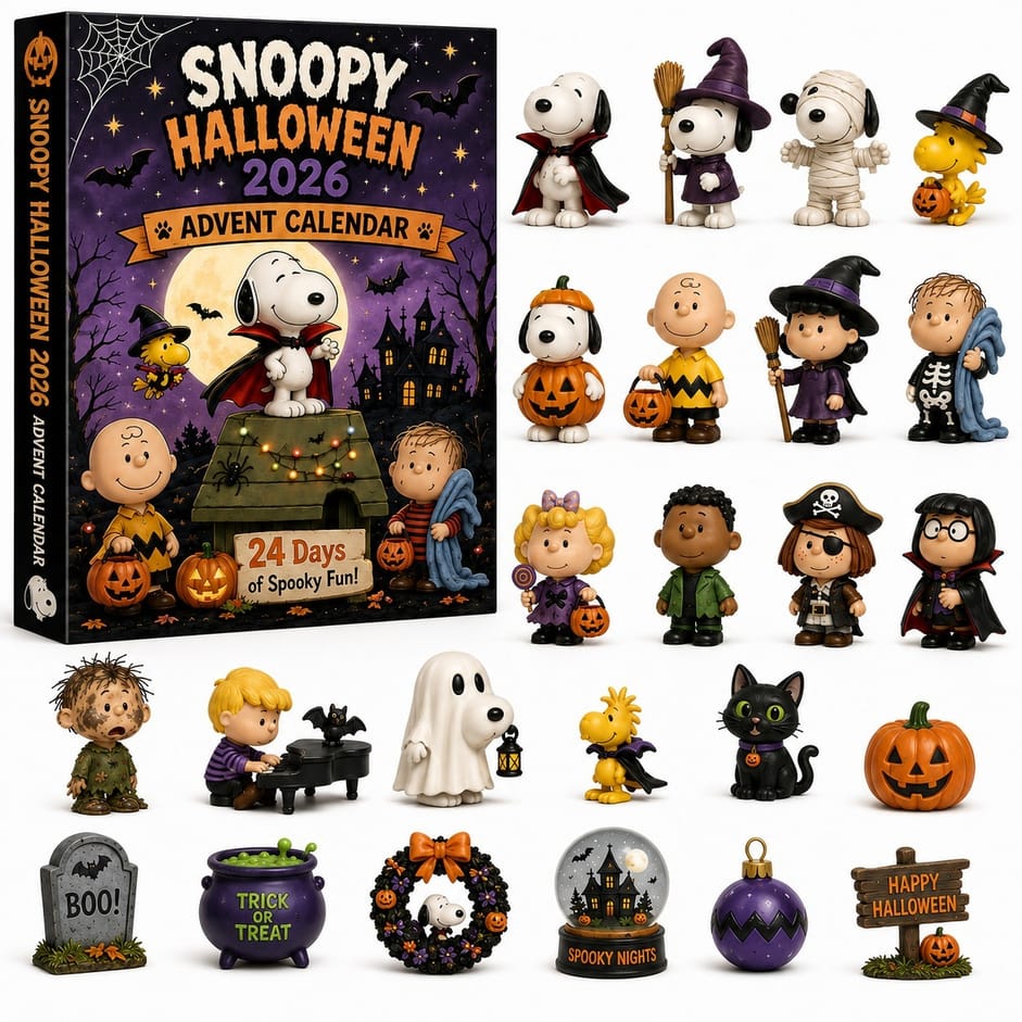 Snoopy Halloween 2026 Advent Calendar