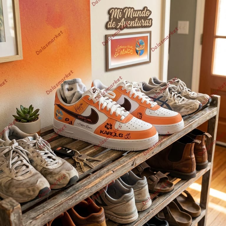 Viajando Por El Mundo Tropitour 2026 Custom Air Force 1 Sneaker 2