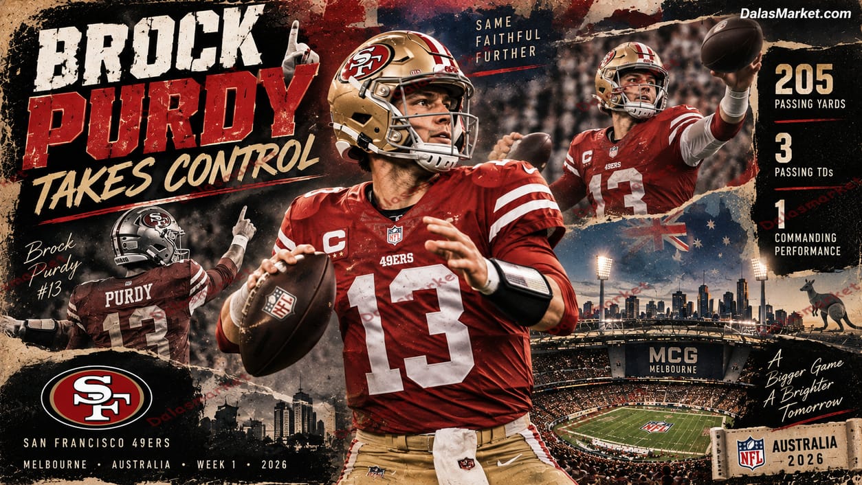 Brock Purdy Takes Control