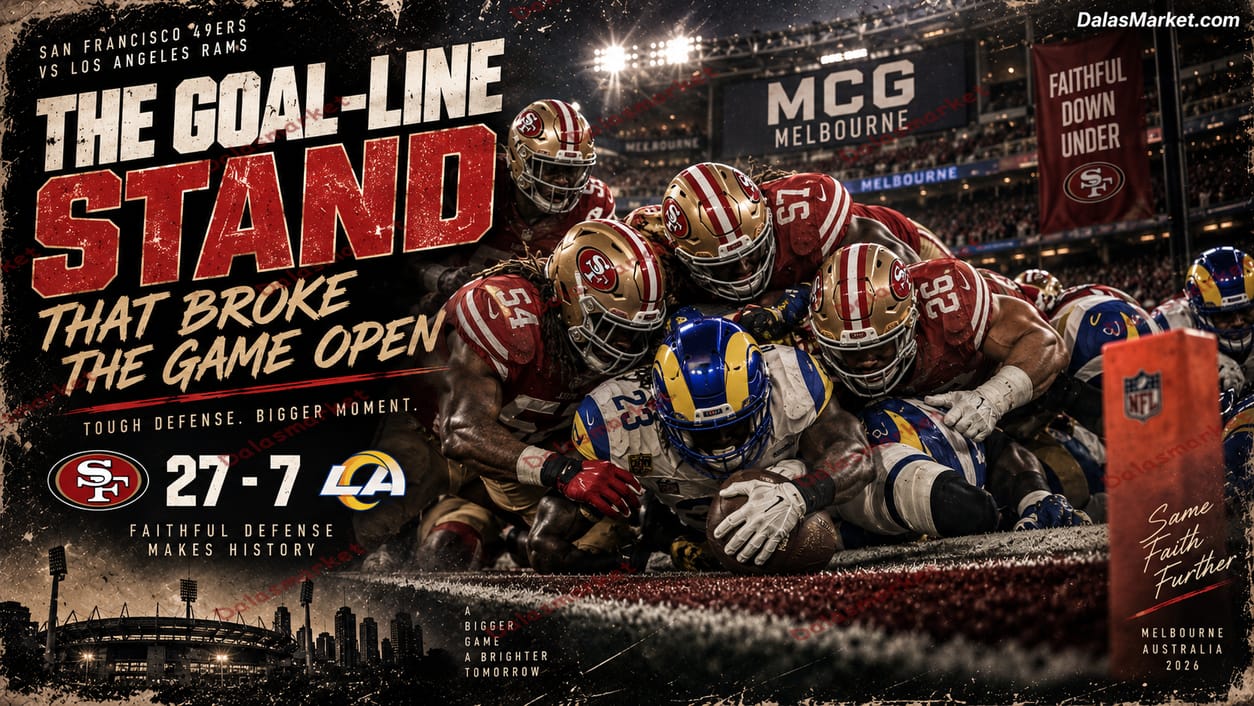 The Goal-Line Stand That Broke the Game Open