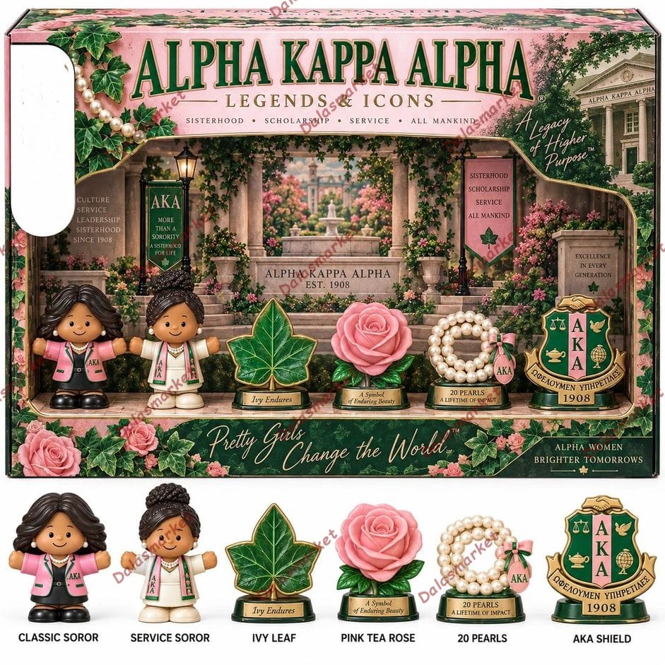 AKA Members Custom Little People Collector Set 3
