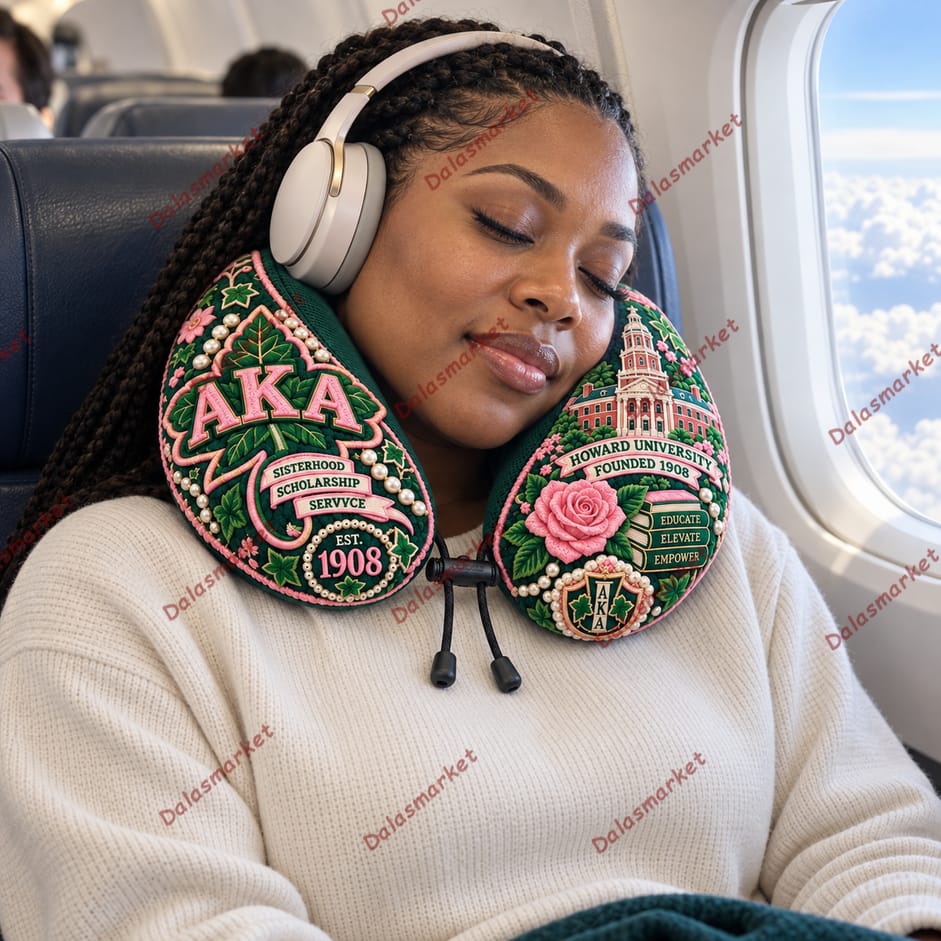 Alpha Kappa Alpha 1908 Heritage Pillow