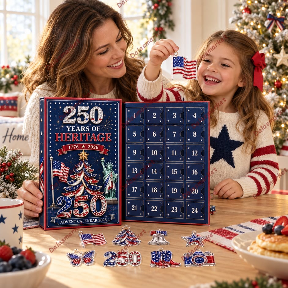 America 250th Heritage Christmas 2026 Advent Calendar 2
