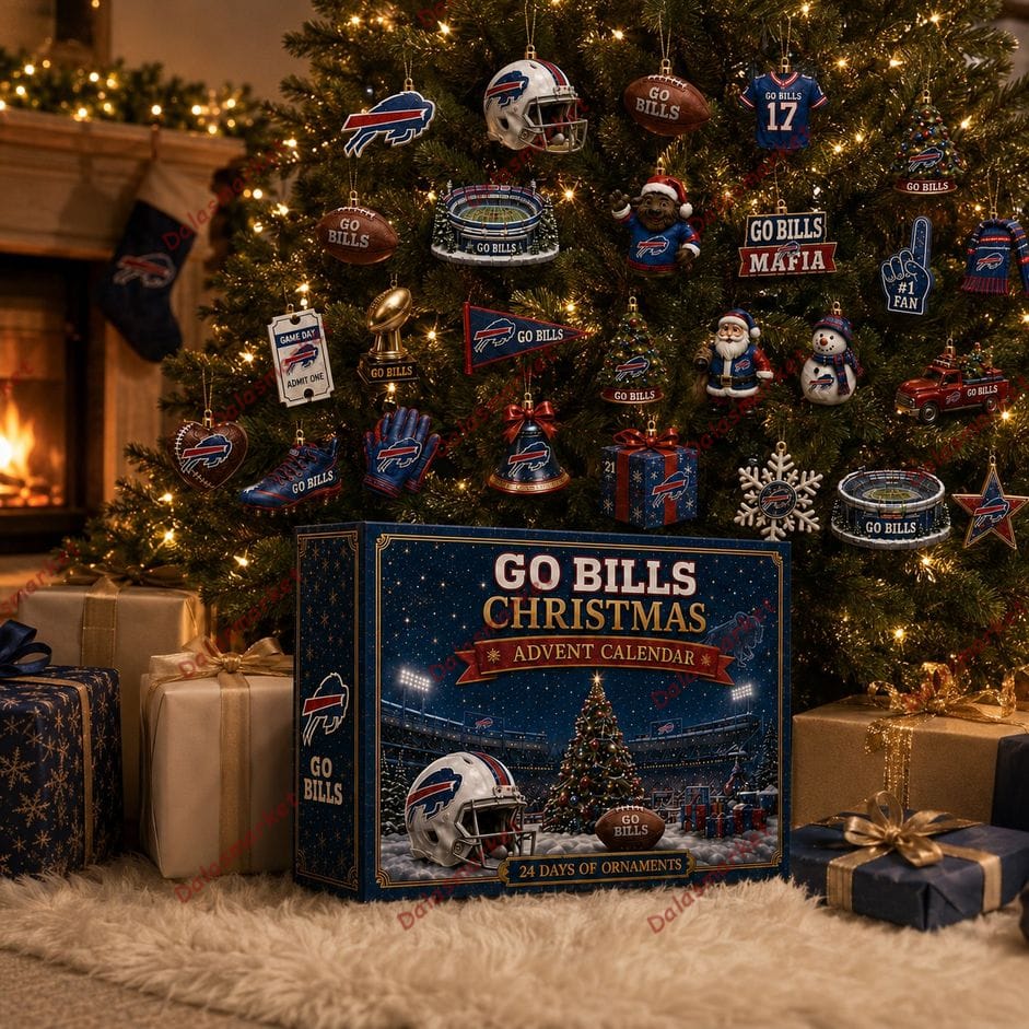 Buffalo Bills Christmas Go Bills 2026 Advent Calendar 2