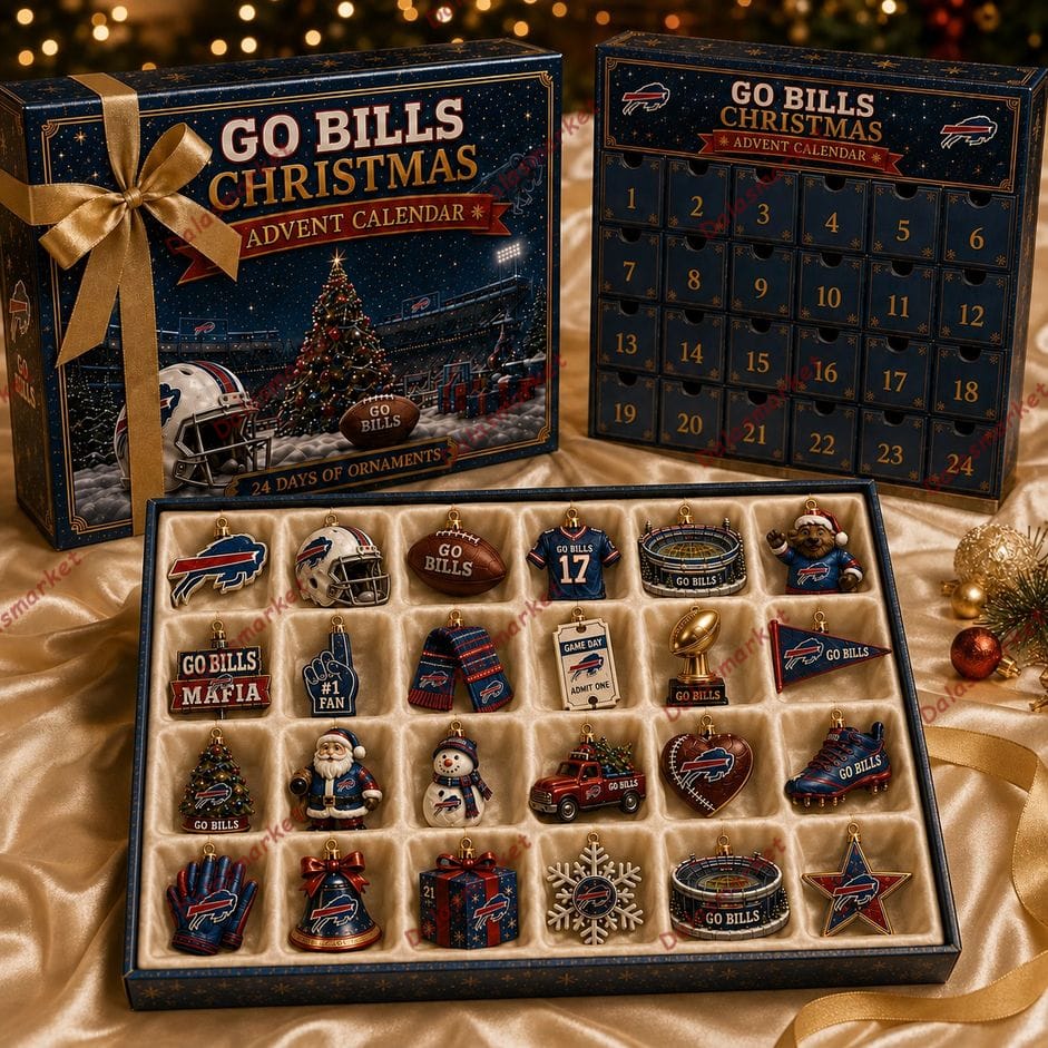 Buffalo Bills Christmas Go Bills 2026 Advent Calendar