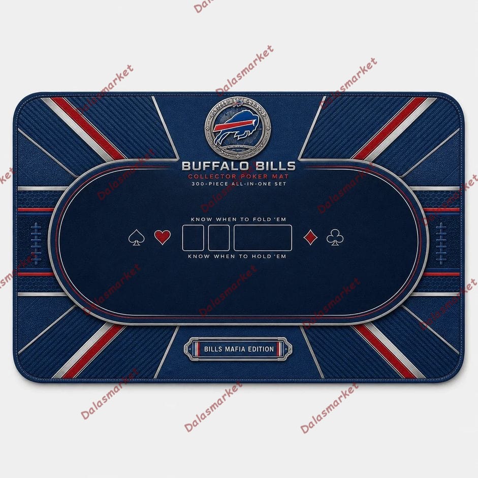 Buffalo Bills Football Poker Set Collector Edition 2