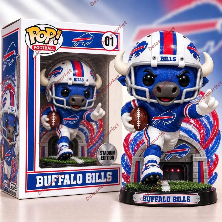 Buffalo Bills Mascot Football Pop Figure