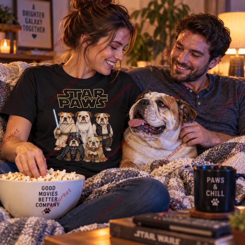 Bulldog Star Paw Shirt 2