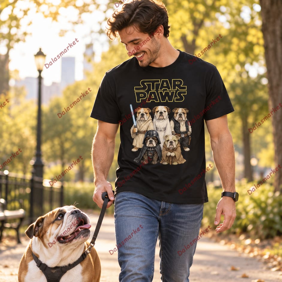 Bulldog Star Paw Shirt 3
