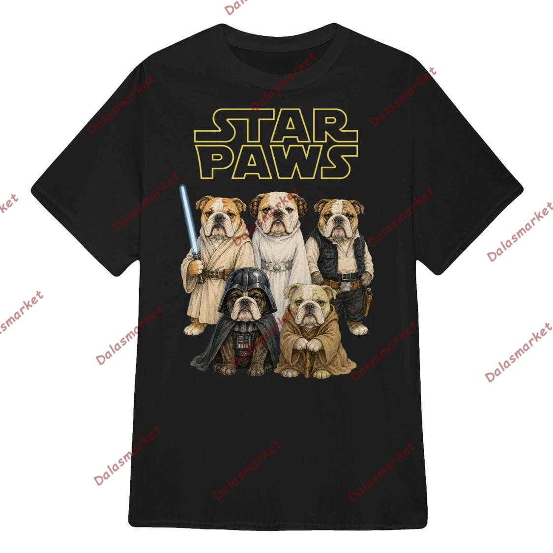 Bulldog Star Paw Shirt 4