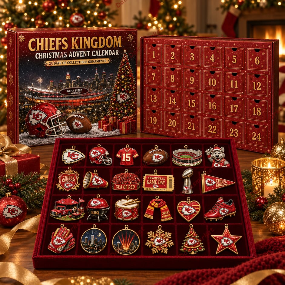 Chiefs Kingdom Football Christmas 2026 Advent Calendar