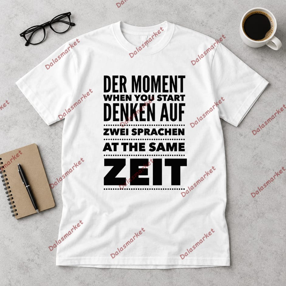 Der Moment When You Start Denken Auf Shirt 3