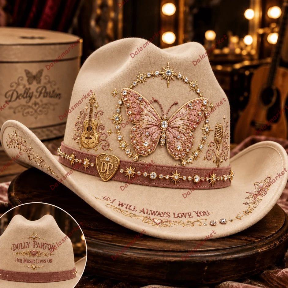 Dolly Country Music Queen Cowboy Hat