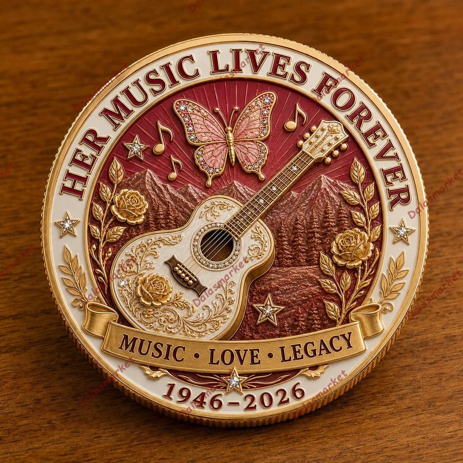 Dolly Parton Forever Memorial 1946-2026 Commemorative Coin 2