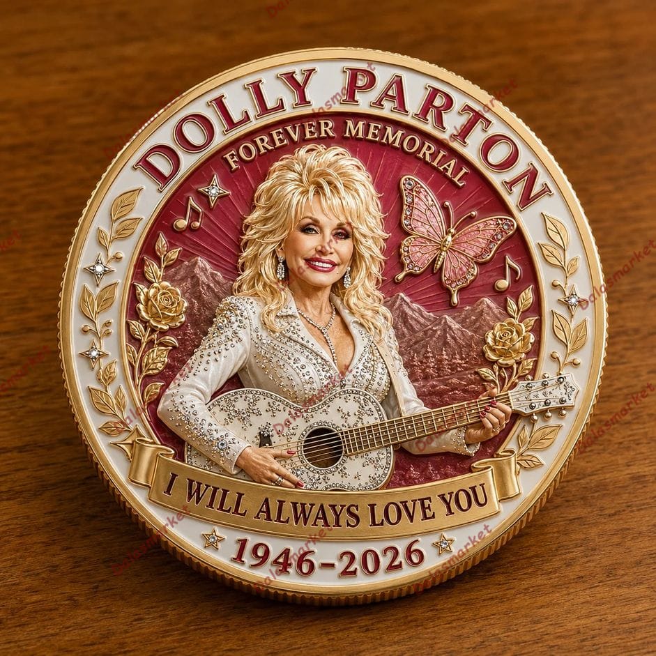 Dolly Parton Forever Memorial 1946-2026 Commemorative Coin