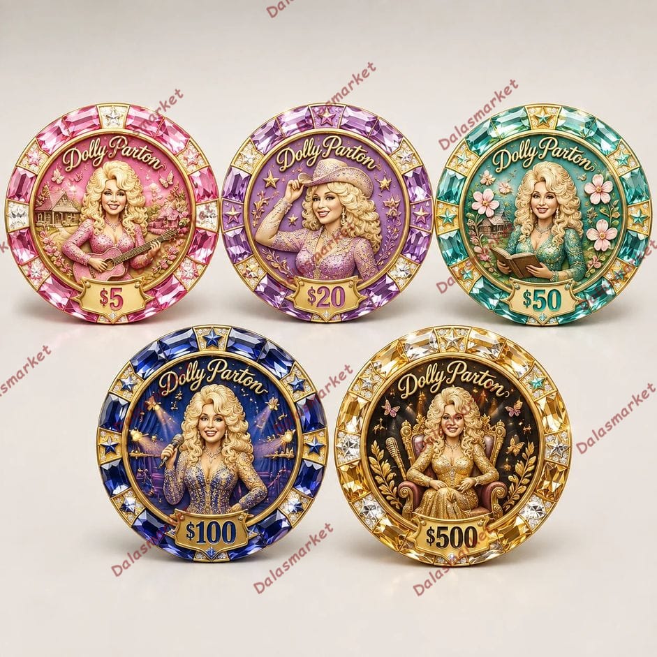 Dolly Parton x Swarovski Poker Set Collector's Edition