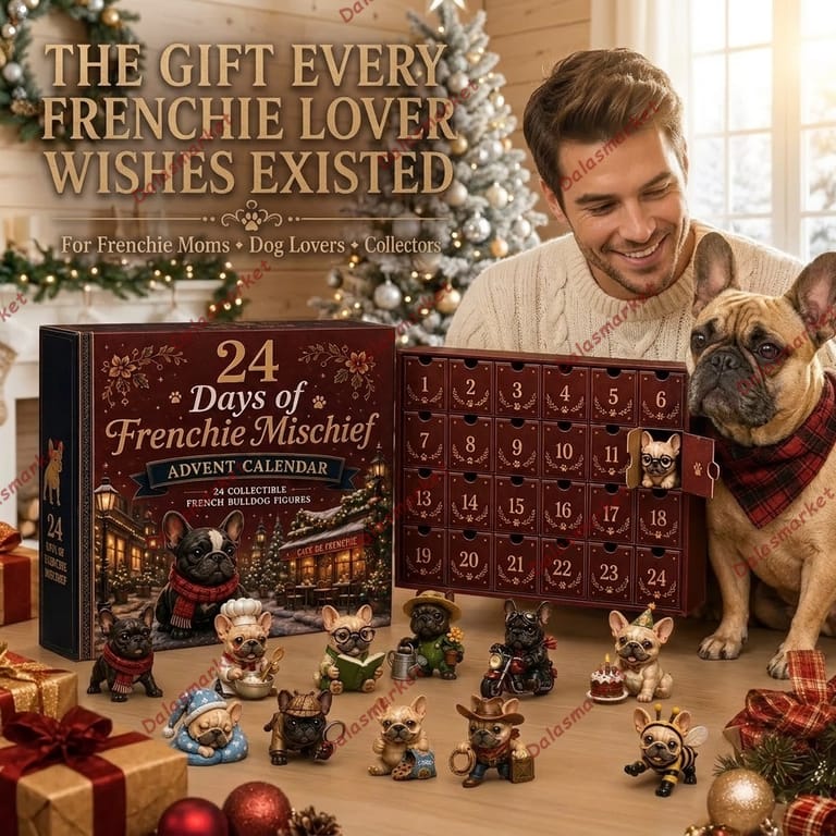 French Bulldog Christmas 2026 Advent Calendar