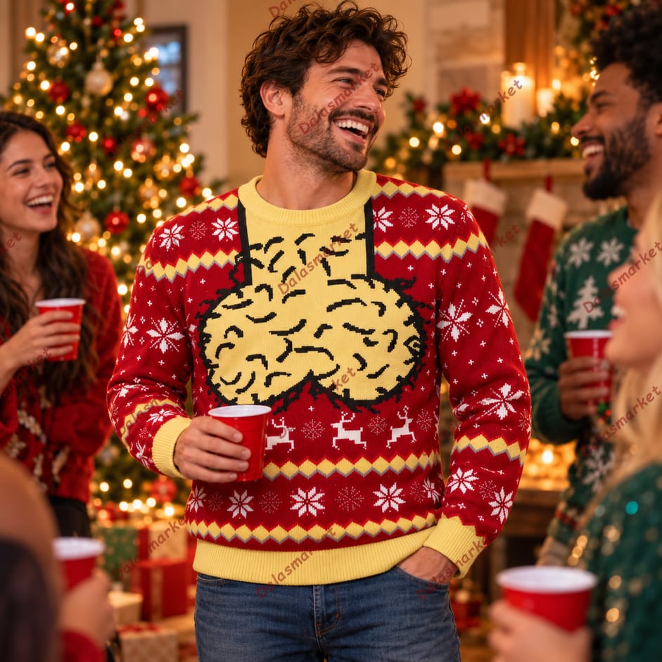 Funny Jingle Balls Ugly Christmas Sweater 2026