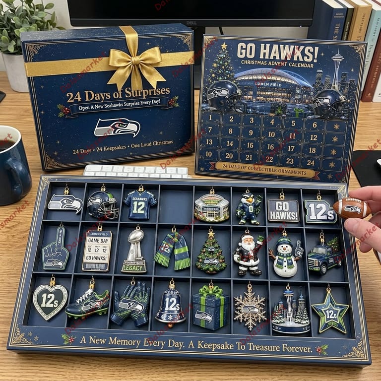 Go Hawks Football Christmas 2026 Advent Calendar
