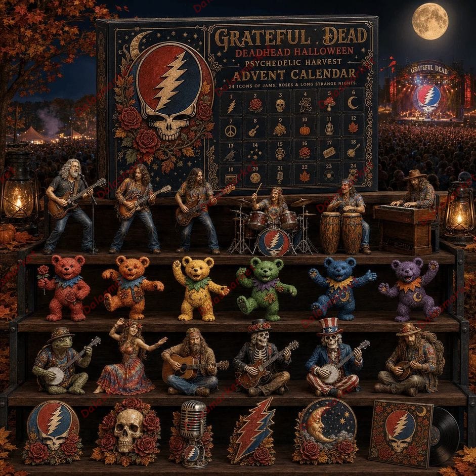 Grateful Dead Deadhead Halloween Advent Calendar 2026