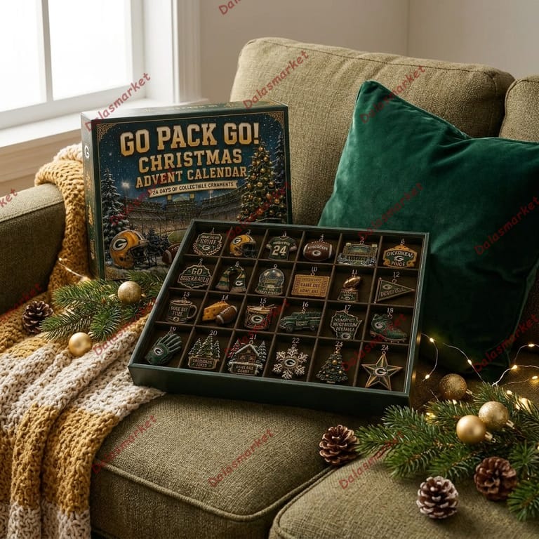 Green Bay Packers Football Christmas 2026 Advent Calendar 2