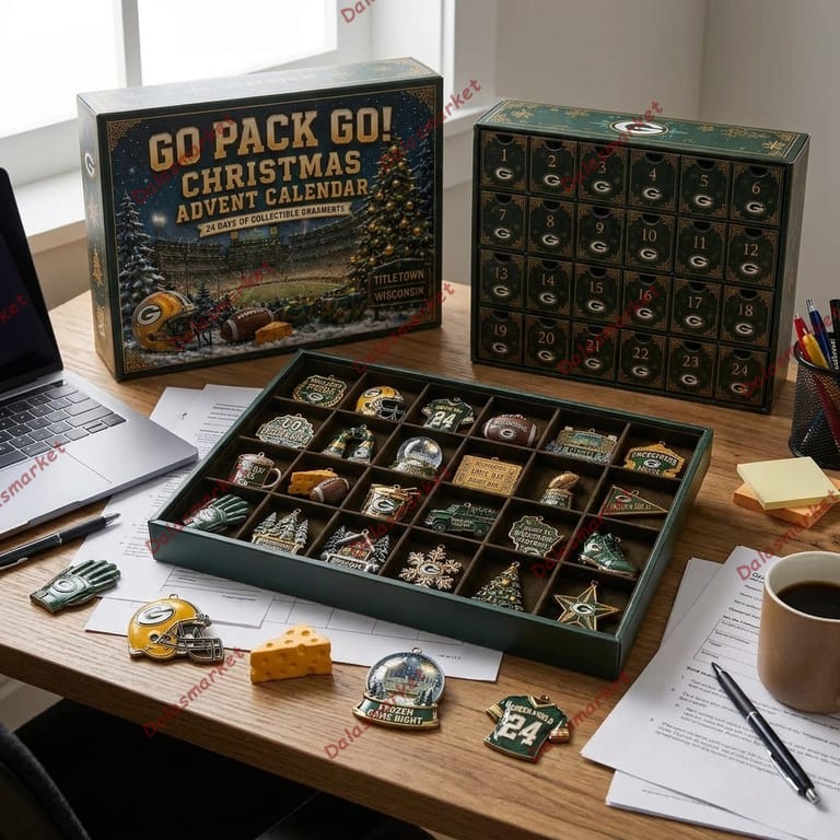 Green Bay Packers Football Christmas 2026 Advent Calendar