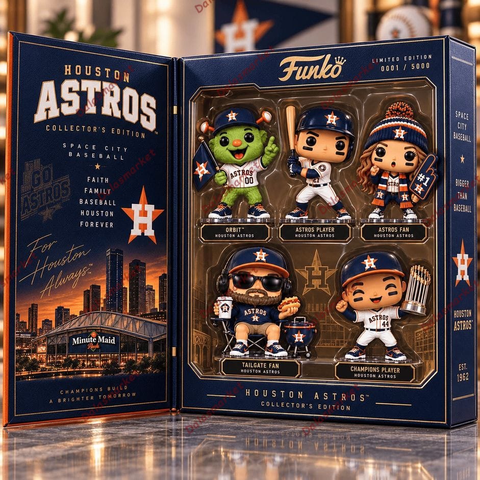 Houston Astros Collector Pop Figure Set 2