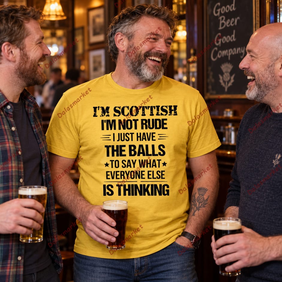 I'm Not Rude I'm Scottish Shirt