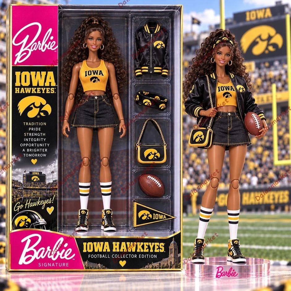 Iowa Hawkeyes Football Collector Figure