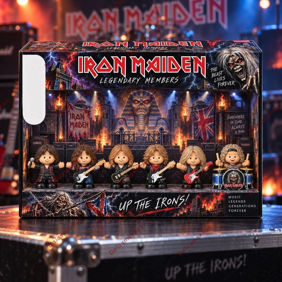Iron Maiden Legendary Members Little People Collector Set 2