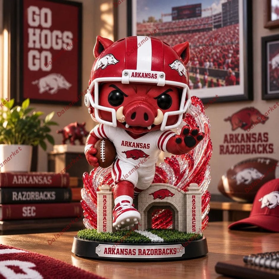 Mascot Arkansas Razorbacks Football Pop Figure 2