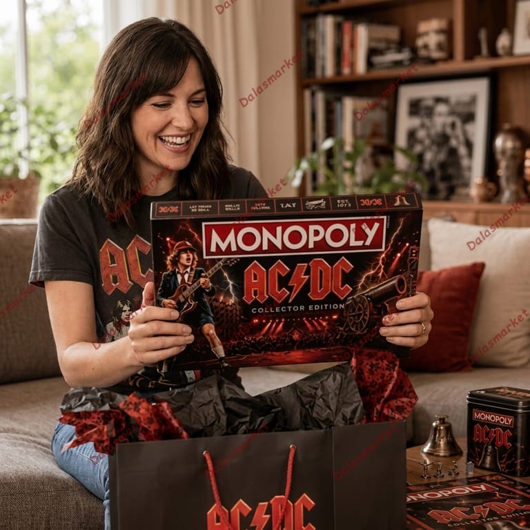 Monopoly ACDC Rock Band Board Game