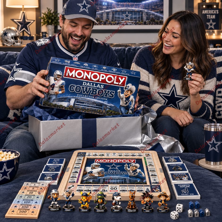 Monopoly Dallas Cowboys Board Game 2