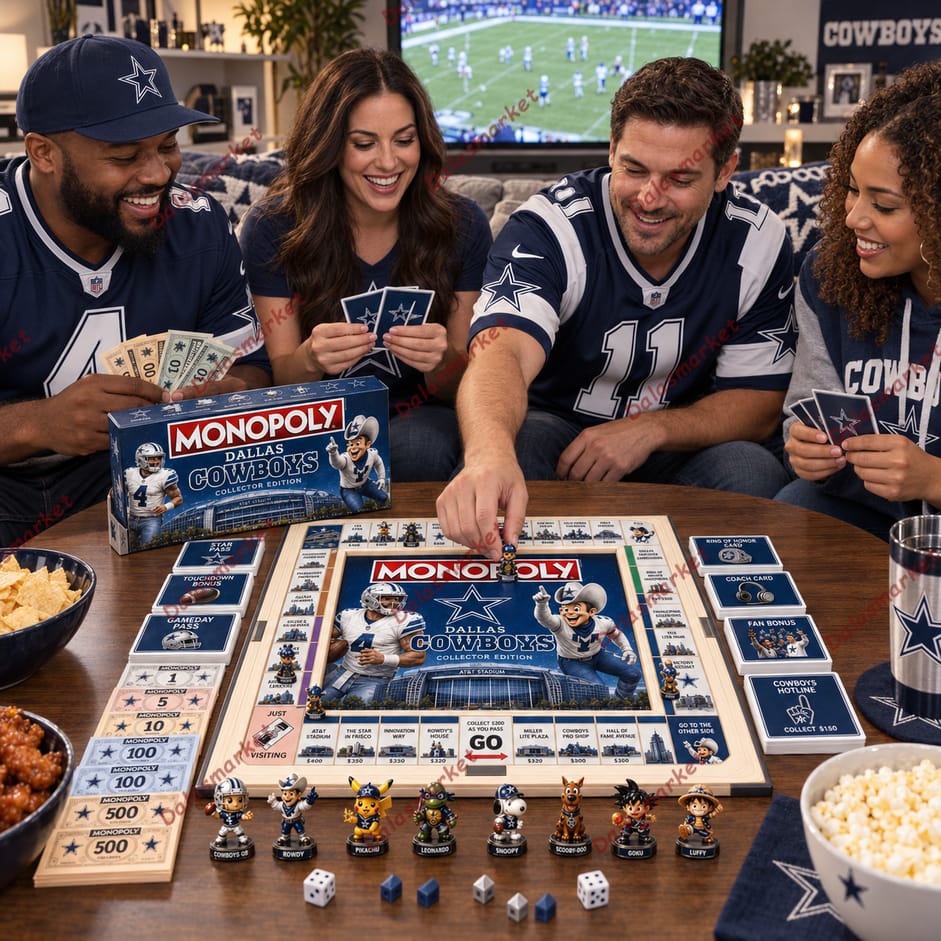 Monopoly Dallas Cowboys Board Game