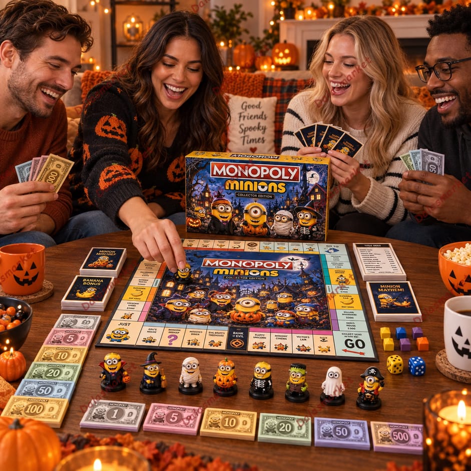 Monopoly Minions Happy Halloween Board Game