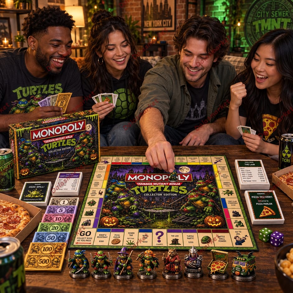 Monopoly Teenage Mutant Ninja Turtles Board Game 2