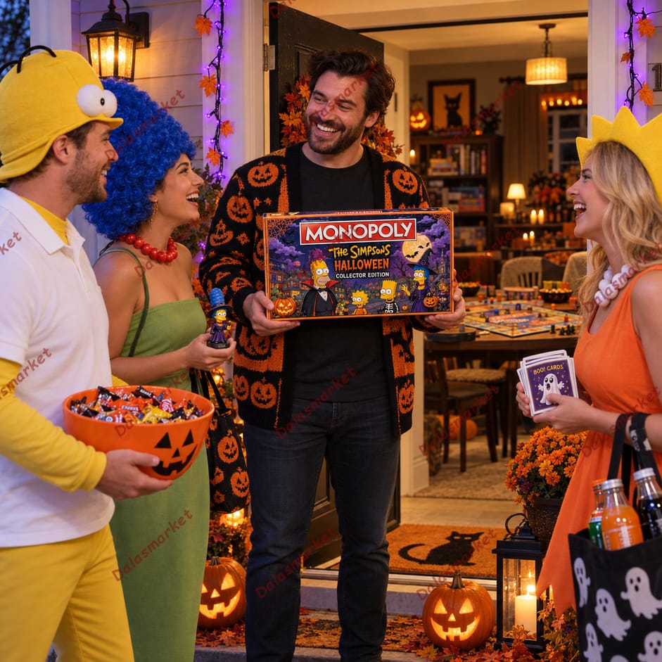 Monopoly The Simpsons Halloween Board Game 2